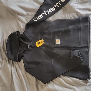 Boys Carhartt full zip hooded sweatshirt
